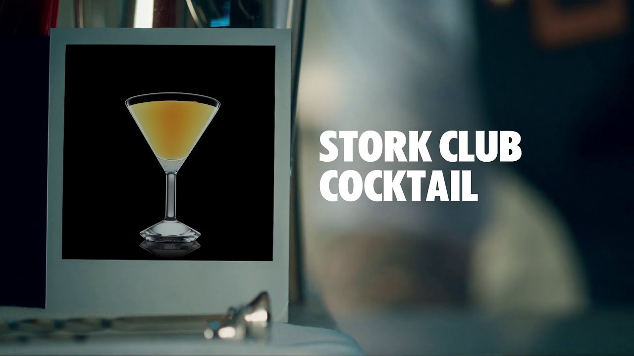 STORK CLUB COCKTAIL DRINK RECIPE - HOW TO MIX