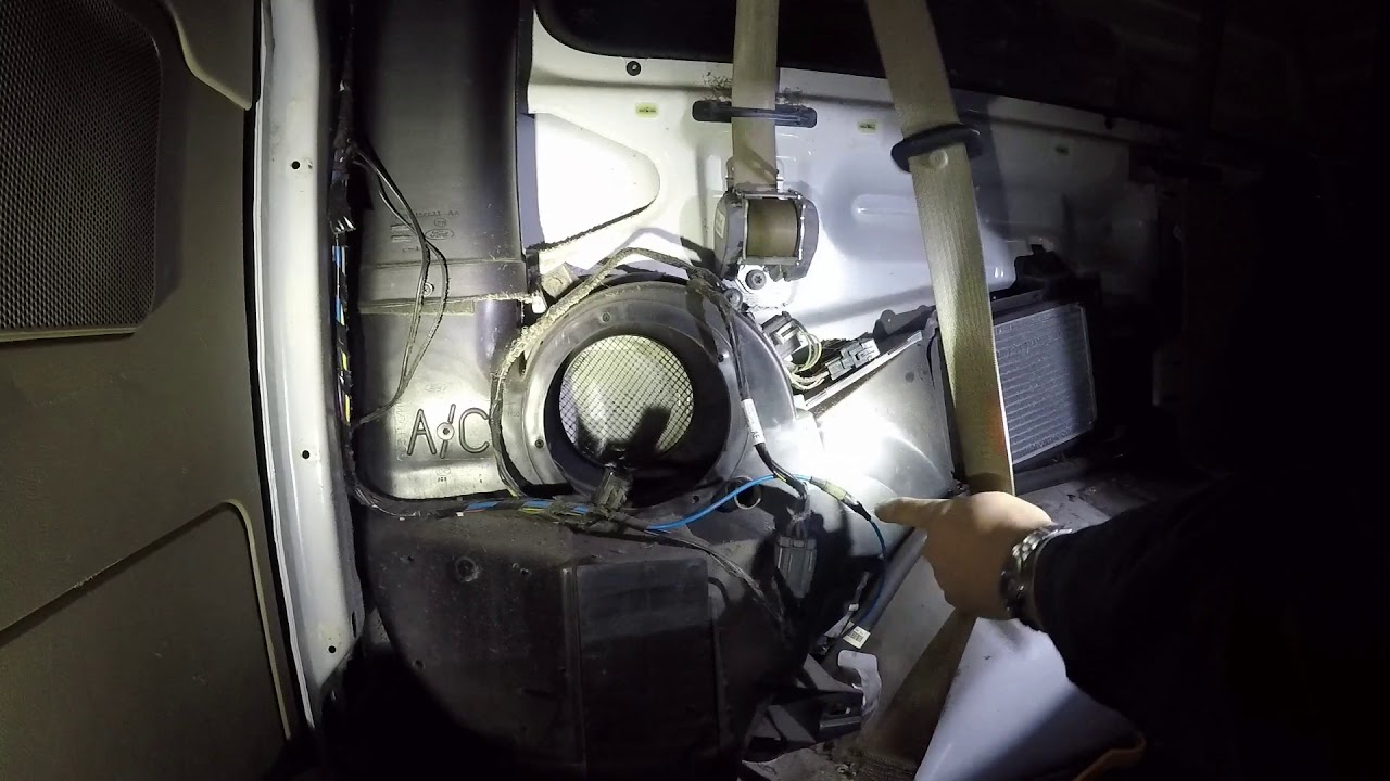 Ford E 350 Rear HVAC