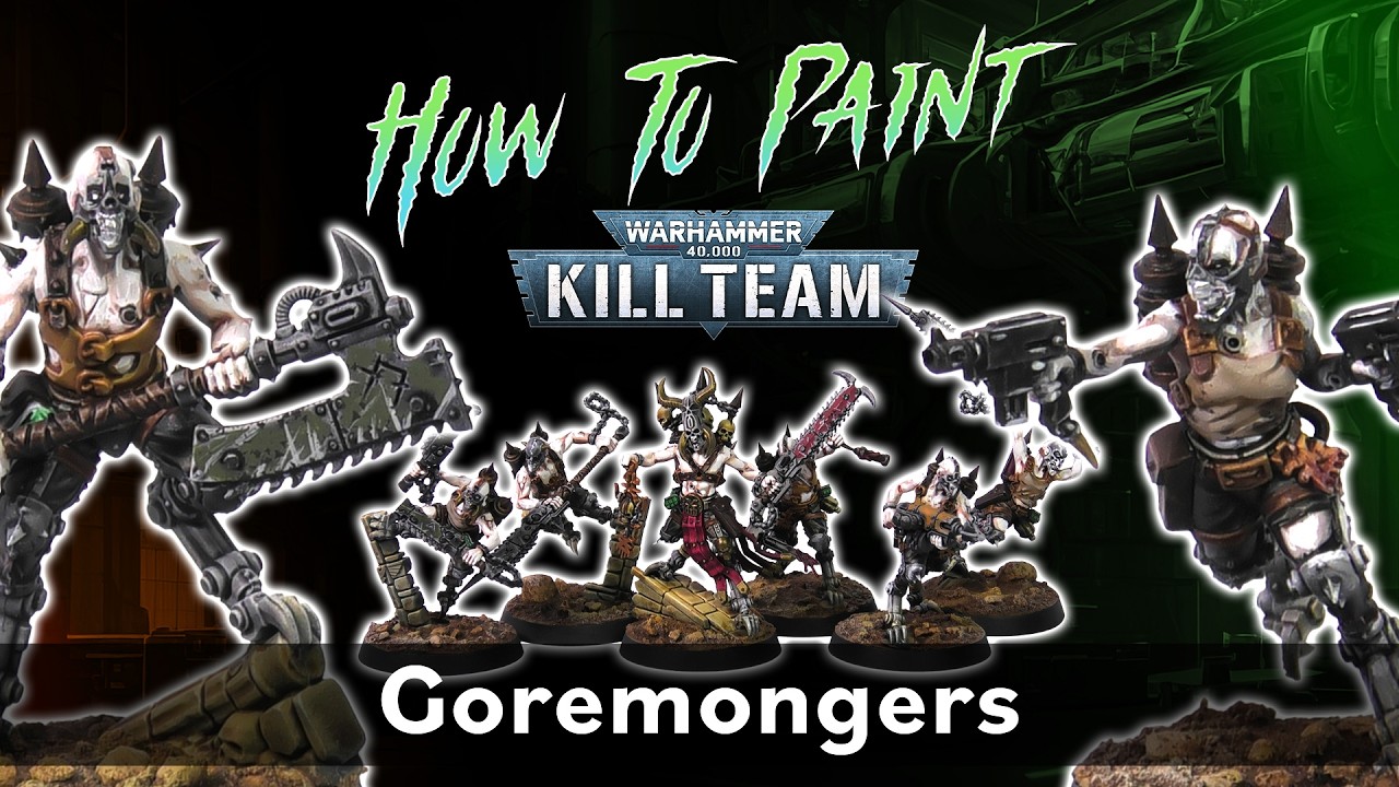 WITNESS ME! Painting the NEW Goremongers Inspired by Mad Max's War Boys!
