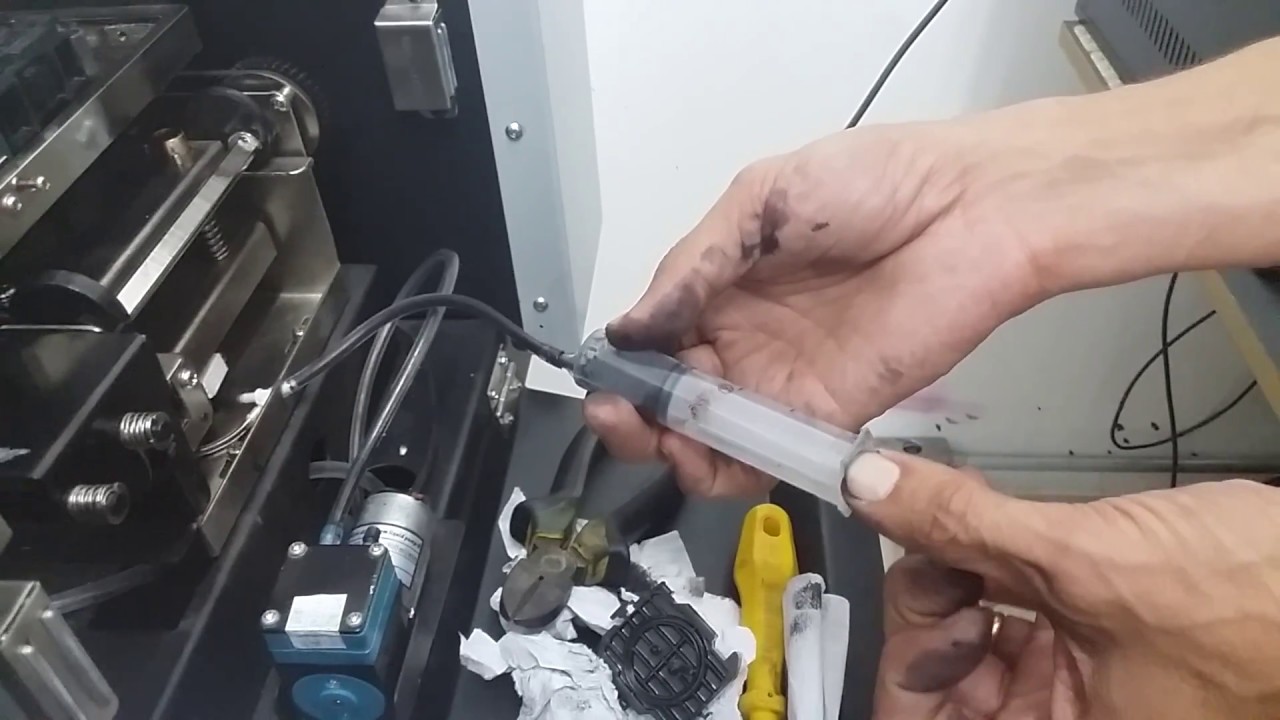 Density Digital Serviços - Ajuste CAP  Plotter Impressão Xuli 1808