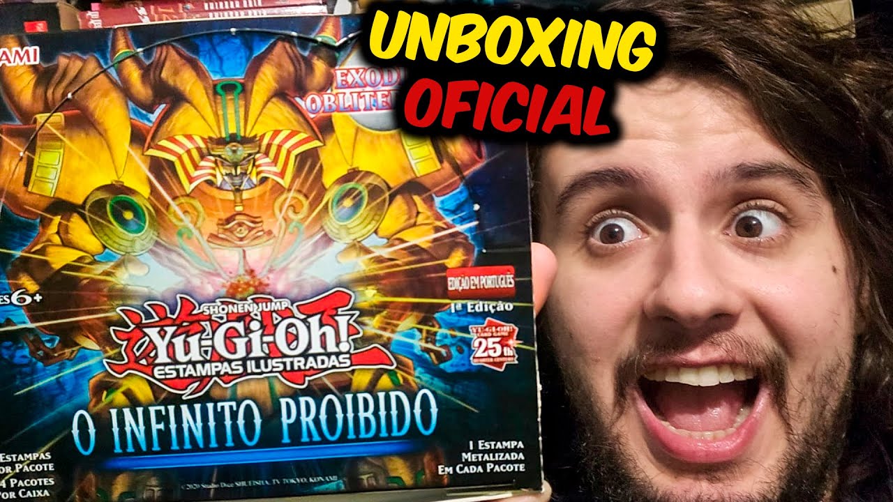 🔴 YU-GI-OH ! INFINITO PROIBIDO - UNBOXING OFICIAL 🔴