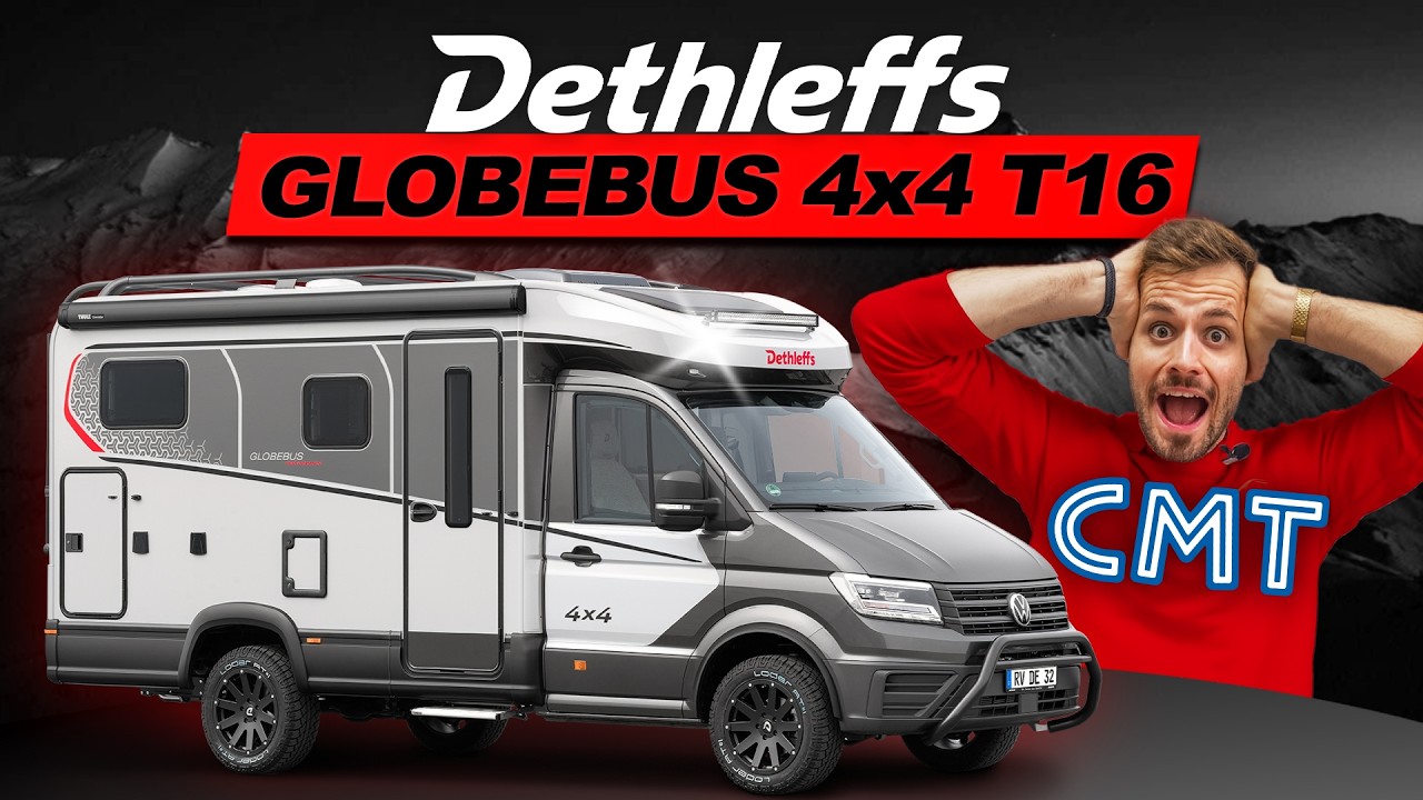 Weltneuheit! 3,5 Tonnen Allrad-Wohnmobil | Dethleffs Globebus Performance 4x4 T16