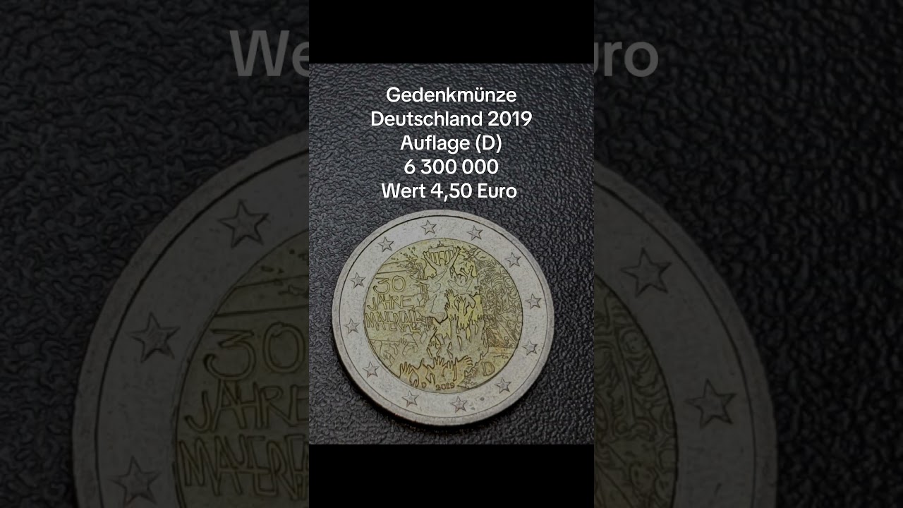 Gedenkm&uuml;nze Deutschland, 30    Jahre Mauerfall. #coin #money #samlung #collection #M&uuml;nze