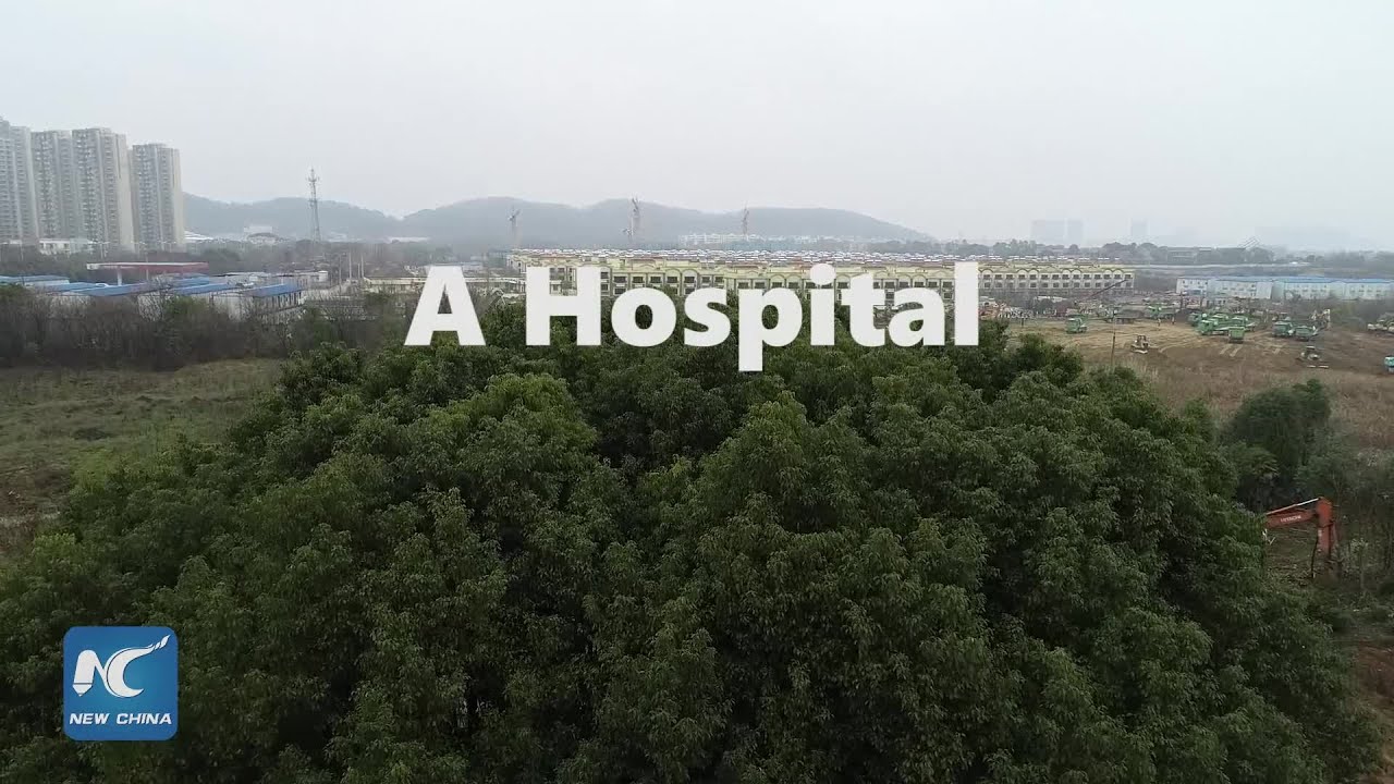 Hospital built in 10 days to fight coronavirus