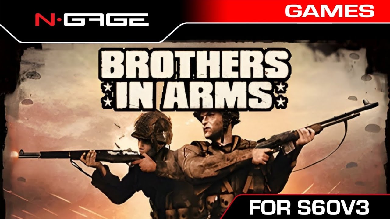 Как установить Brothers In Arms на Nokia Symbian S60v3 n-gage