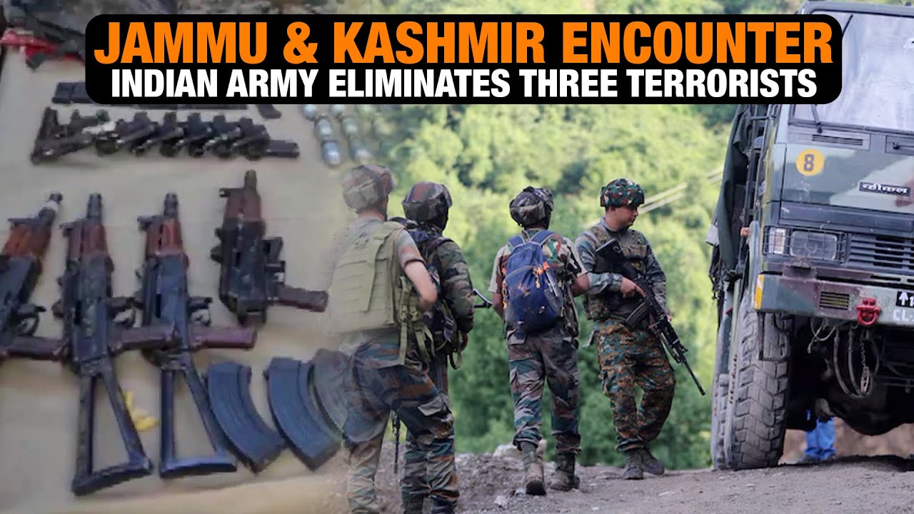 Jammu and Kashmir Encounter: Indian Army Eliminates Three Terrorists in Keran Sector | News9