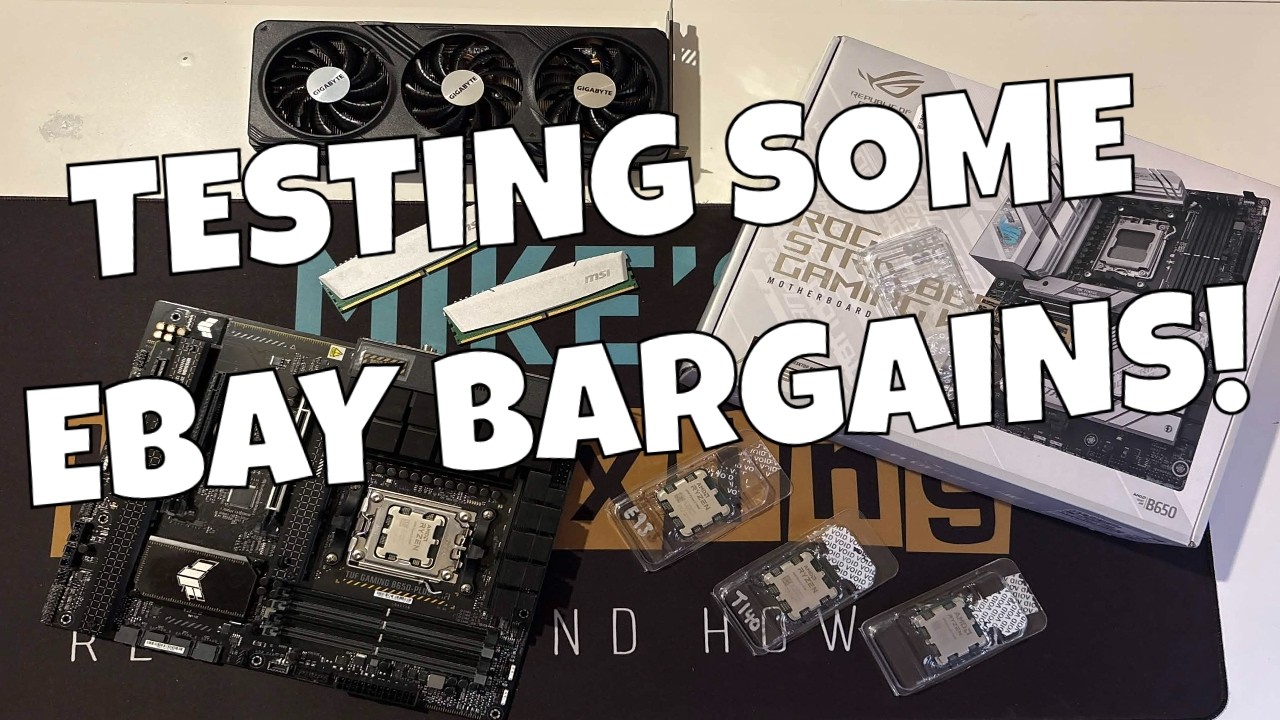 Testing Some EBay (Used) TECH Bargains LIVE!
