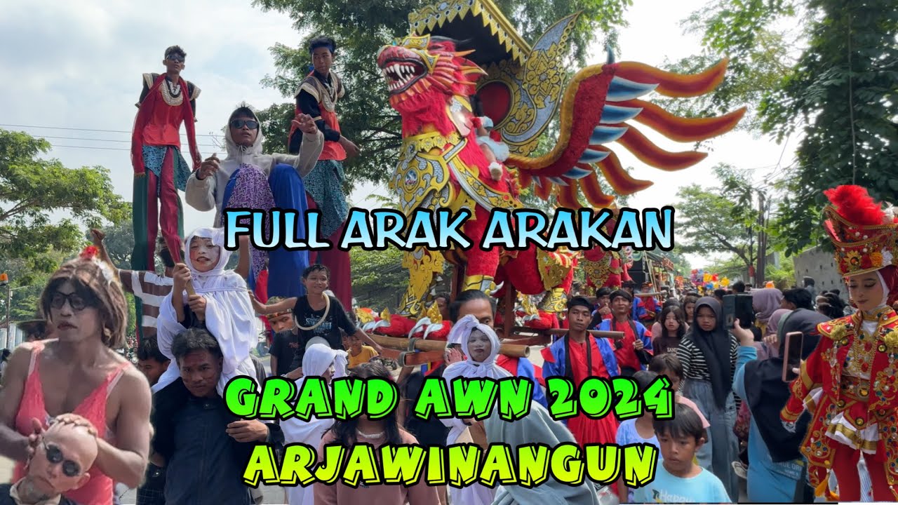 FULL Arak Arakan GRAND AWN 2024 ARJAWINANGUN ❗️ Karnaval Akhirussanah TPQ & DTA RAUDHOTUL MUKMIN
