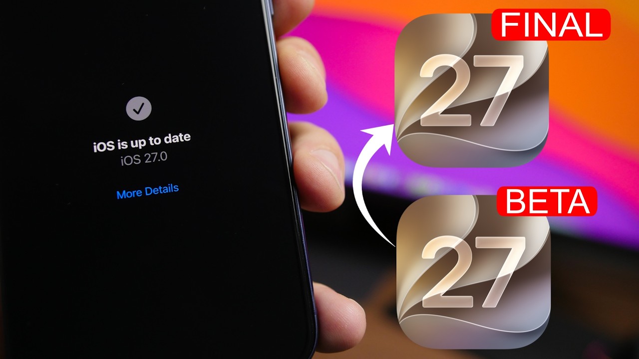 iOS 27 Beta to iOS 27 FINAL  - How to Update !