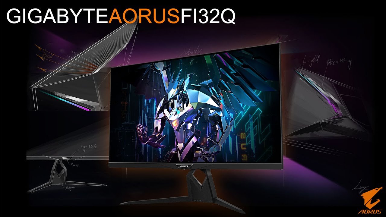 [Cowcot TV] Présentation écran GIGABYTE AORUS FI32Q : QHD 32 pouces et 170 Hz Freesync