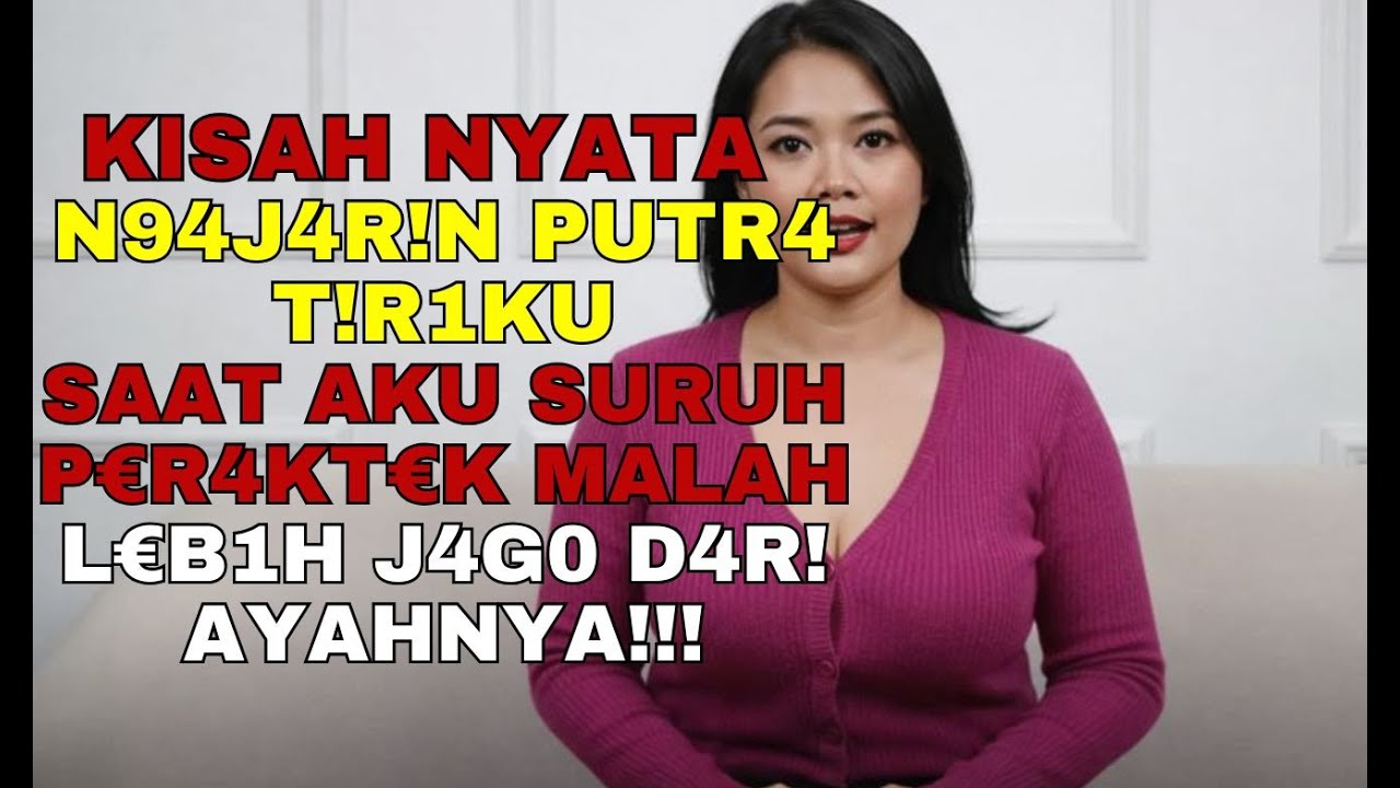Aku Mengajari Putra Tiriku, Dia Malah Praktek Langsung Padaku!!!