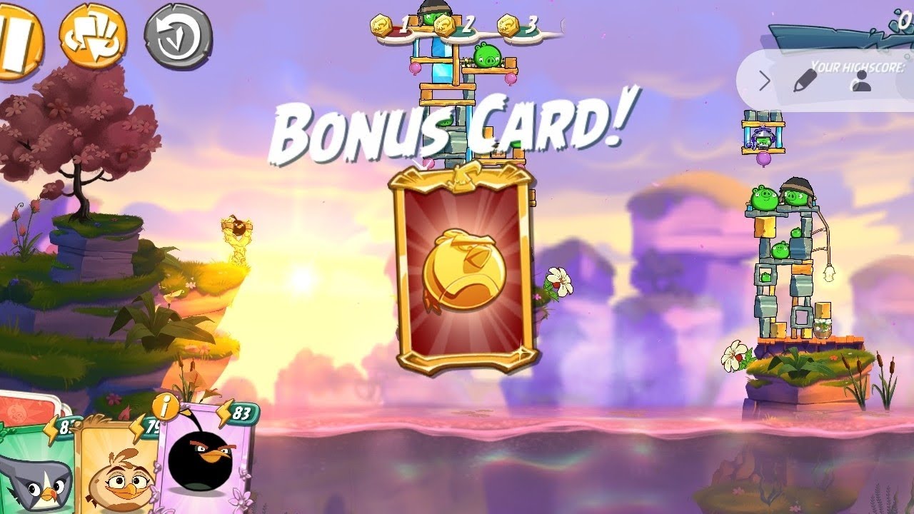 ANGRY BIRD 2 DAILY CHALLENGE TODAY MIGHTY EGLE BOOTCAMP - ANGRY BIRDS 