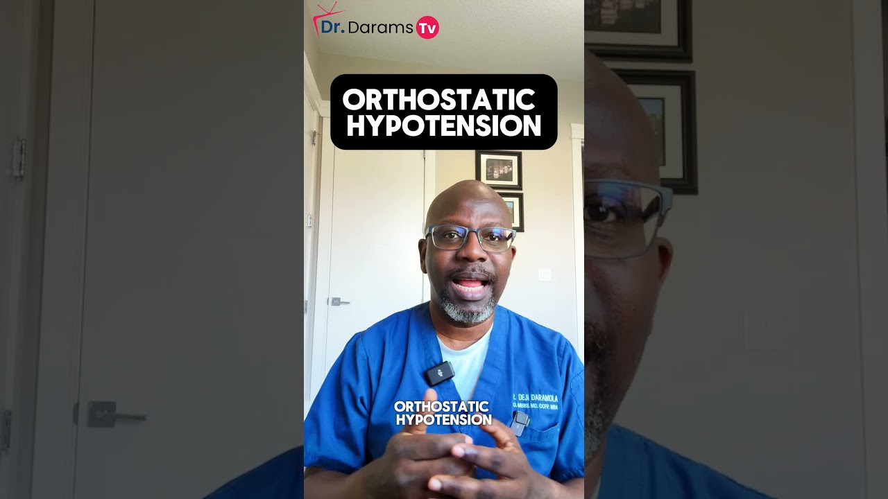 Why You Feel Dizzy When You Stand Up: Orthostatic Hypotension Explained!