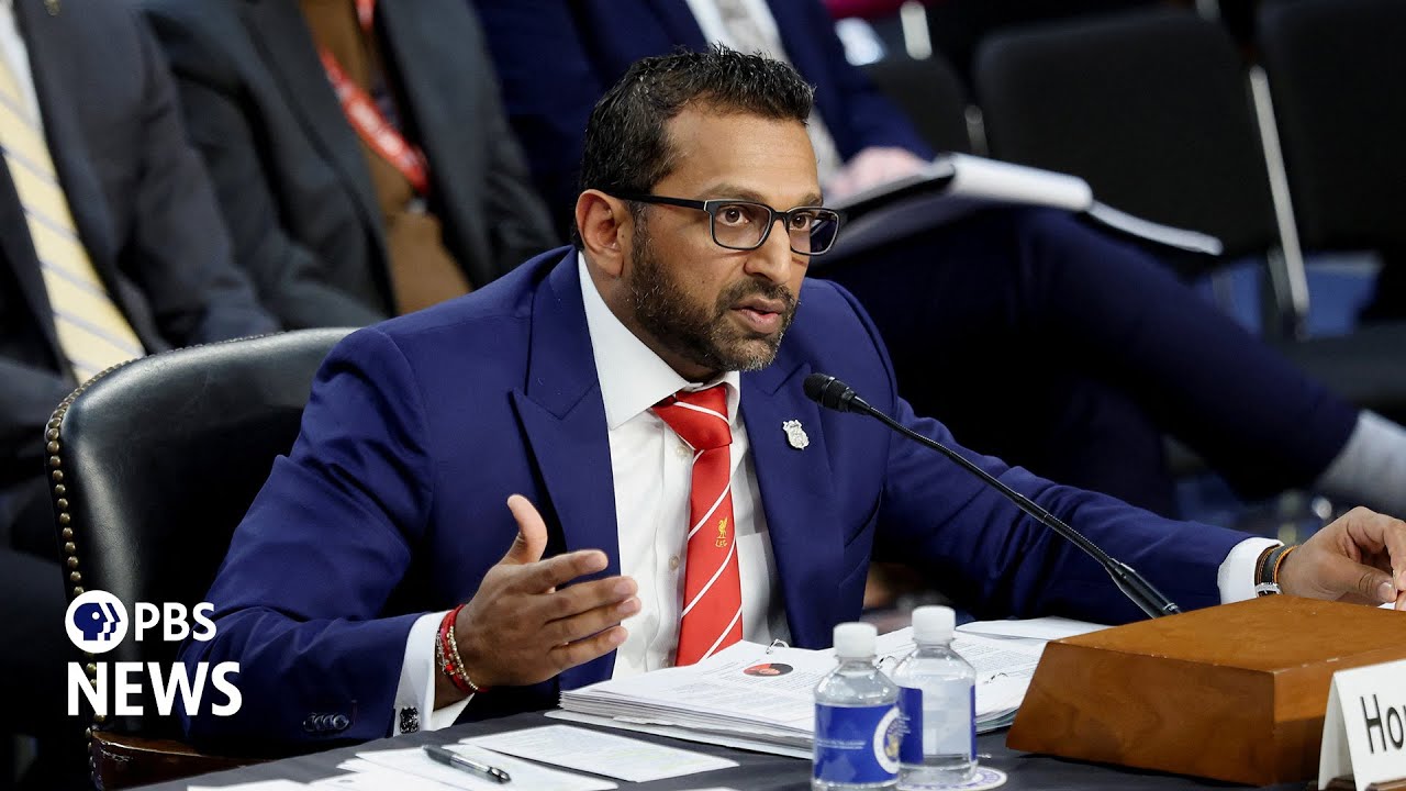 WATCH LIVE: Patel appears at House hearing amid criticism over Kirk probe, FBI politicization