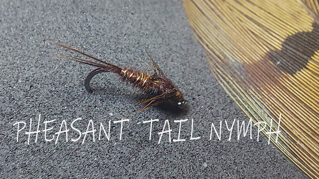 Fly tying: Pheasant Tail Nymph variant 1