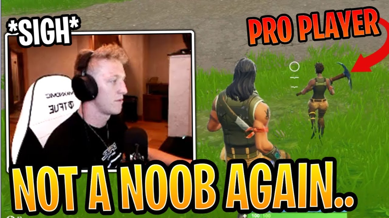 Pro Player Pretending to Be a Noob Tried to OUTPLAY Tfue! - Fortnite Best and Funny Moments