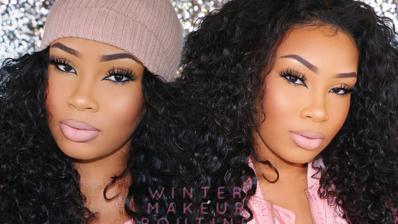 My Winter Makeup Routine (DRY SKIN) | AALIYAHJAY