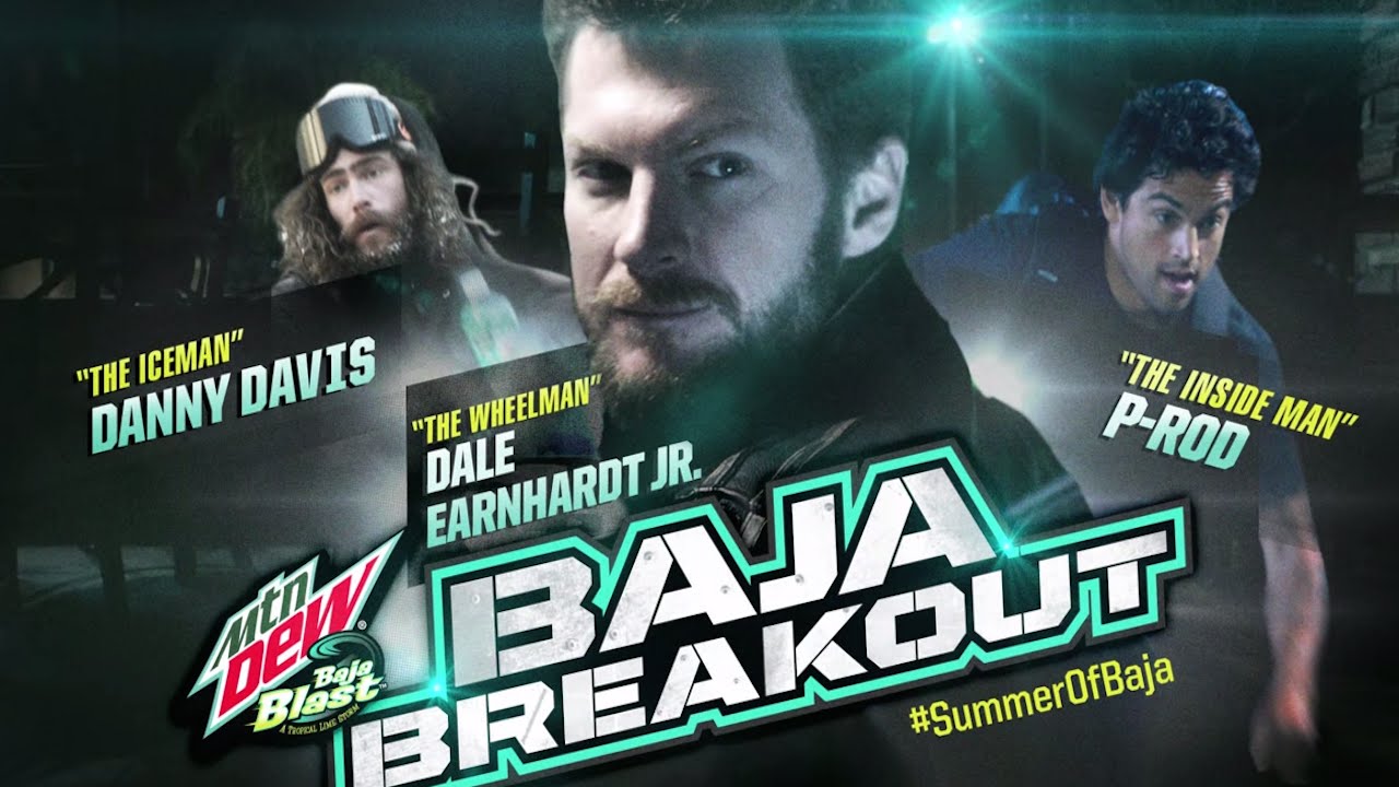 Dale Earnhardt Jr., Danny Davis & P-Rod | Baja Blast | Baja Breakout | Mountain Dew