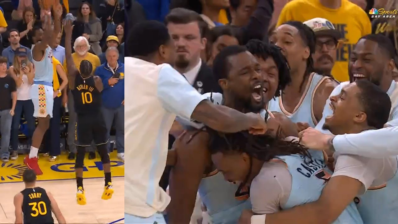 Harrison Barnes INSANE GAME WINNER BUZZER BEATER vs Warriors over Jimmy Butler