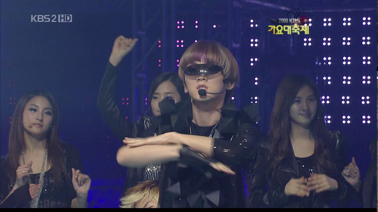 [1080p] 091230 KBS Gayo Daejun -  SHINee - Just Dance