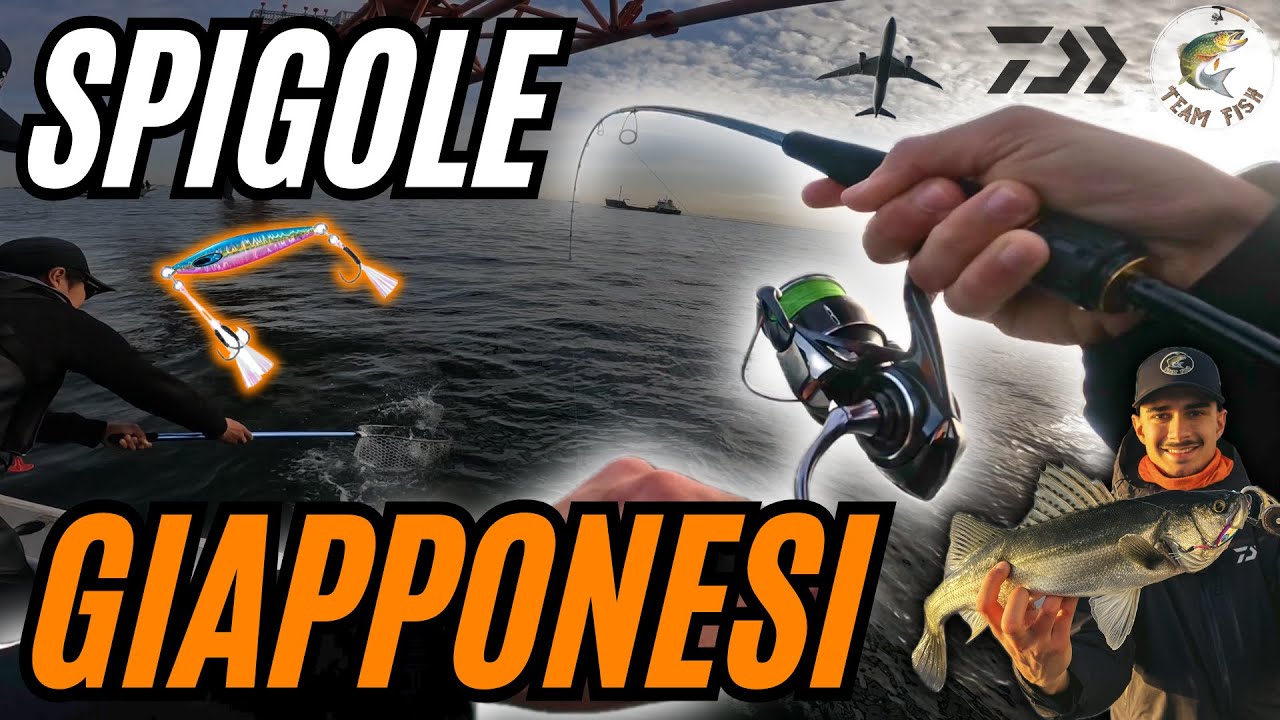 Le MIE prime SPIGOLE in GIAPPONE | Pesca delle SUZUKI in VERTICALE a Yokohama