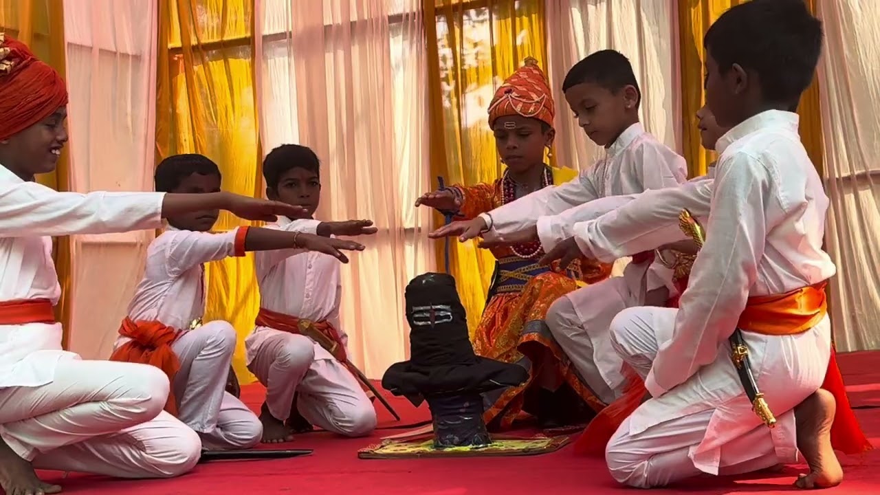 शिवजयंती २०२६. शाळा हळदीचे नेरुर नं.१