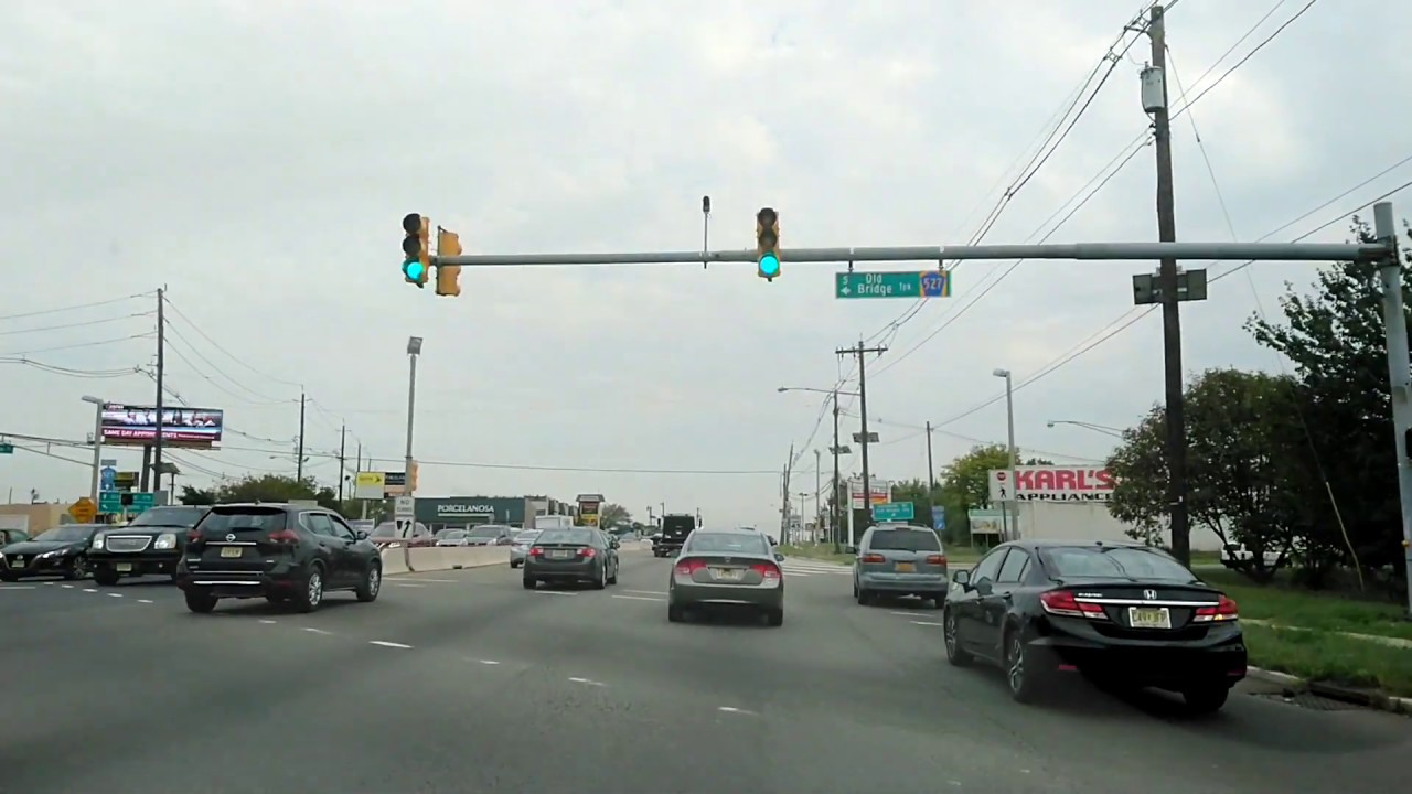 Driving by East Brunswick, New Jersey