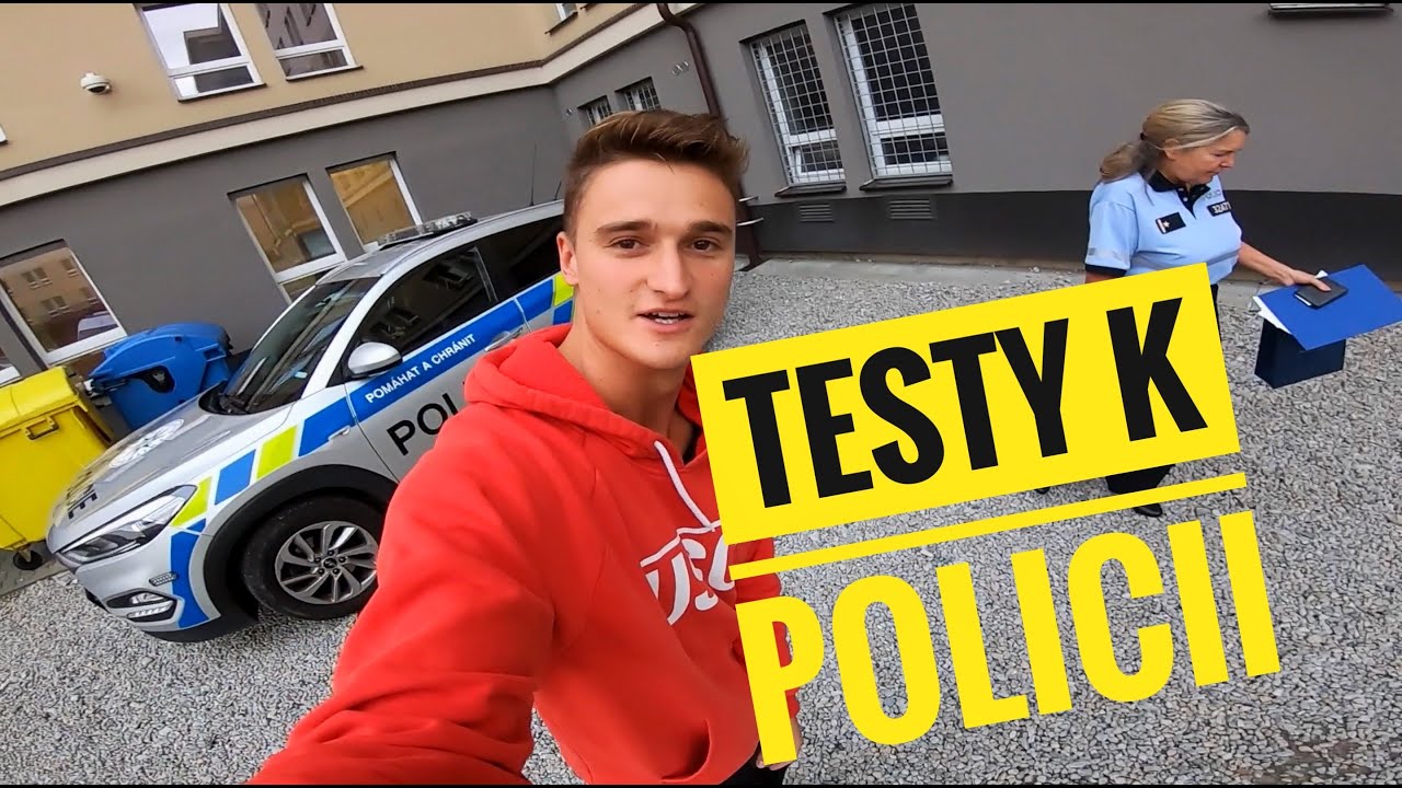 Dělám zkoušky Policie ČR! 🚔🏃🏻‍♂️