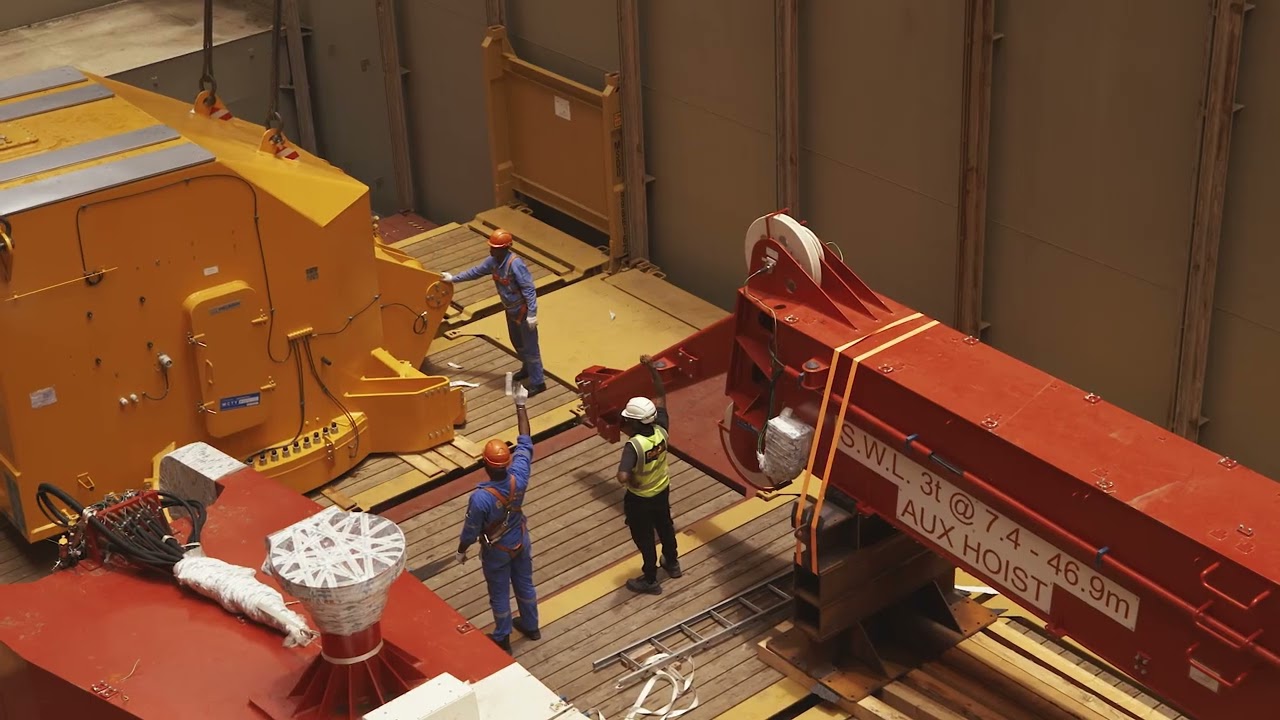 Moving 88 tonnes of engineering excellence 🏗️ 💪 with MSC Project Cargo