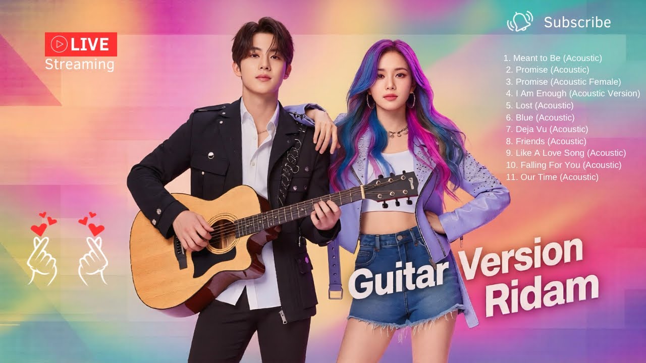Ridam K-Pop Acoustic Version • Soft & Emotional Korean Hits