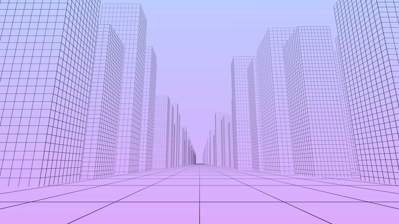 Minimalist 3D City Loop – 4K Royalty Free Stock Video Pack (4 Loops for Editors & Creators)