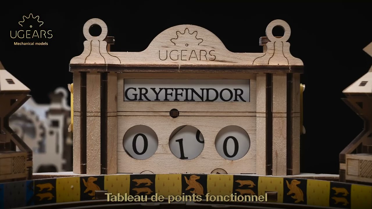Flipper Quidditch - Puzzles 3D en bois