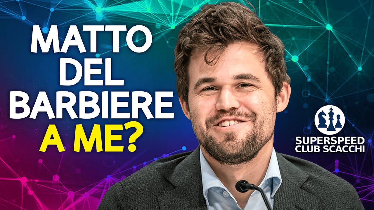 Provano a Dare il Matto del Barbiere a #Carlsen in 4 Mosse 😅😂😂