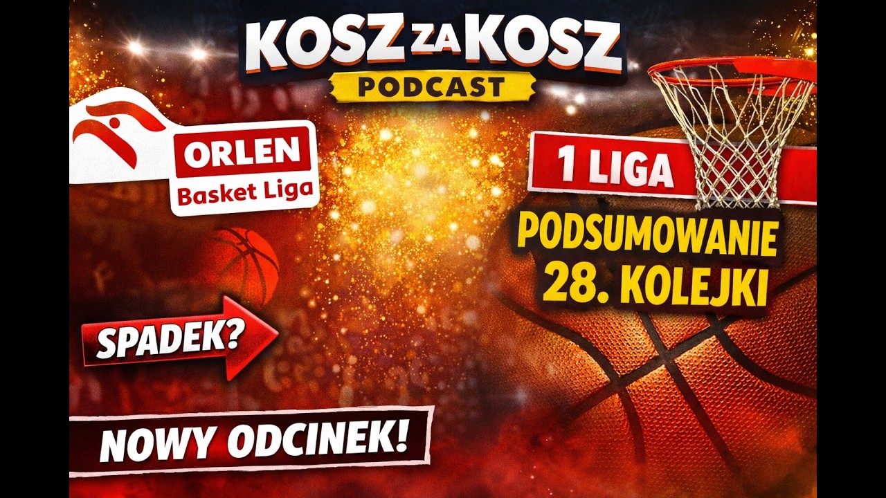 3 odcinek, 28 kolejka, Adam Kemp MVP, Kto spadnie z OBL? #1liga #basketball #koszykówka #koszzakosz