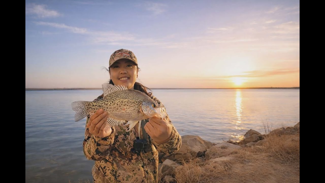 Crappie Fishing in Colorado | ASMR-style Open Water Fishing |