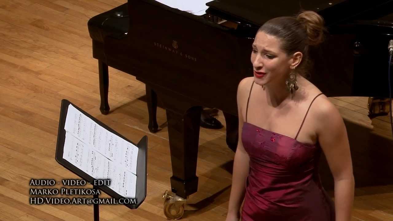 Hugo Wolf - 3 songs from Italienisches Liederbuch - Sonja Runje, mezzo