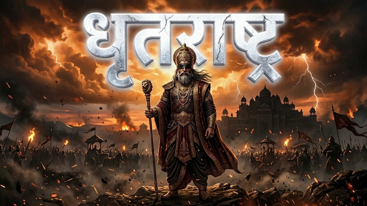 आँखों से नहीं, हृदय से अंधा: धृतराष्ट्र का संपूर्ण इतिहास! | महाभारत के 100 तथ्य | 