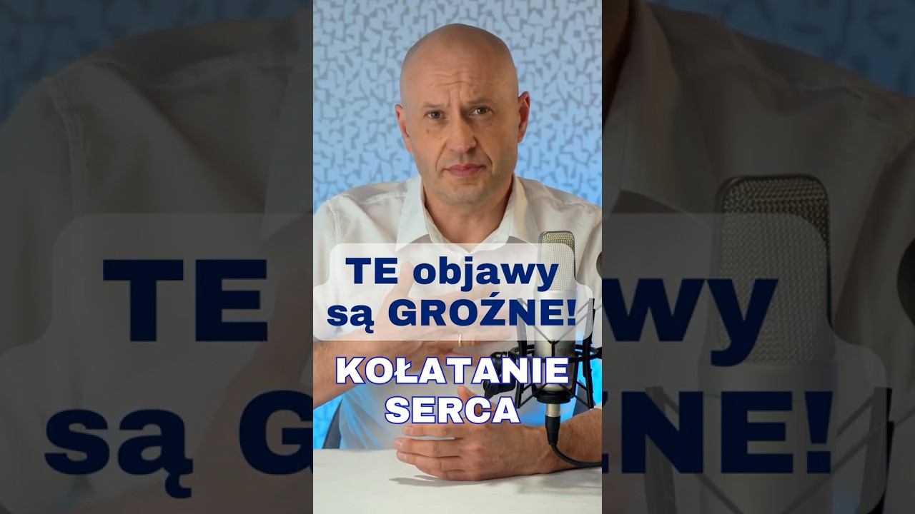 Kiedy KOŁATANIE Serca jest groźne? #lekarz #serce #zdrowie #arytmia
