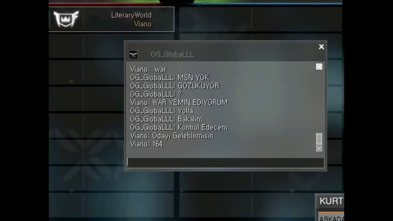 Wolfteam Viano OG BAN TEHTİDİ !! (Og_GlobaLLL)