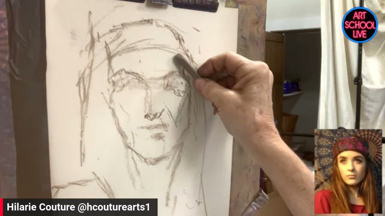 Painting a Poetic Portrait with Hilarie Couture