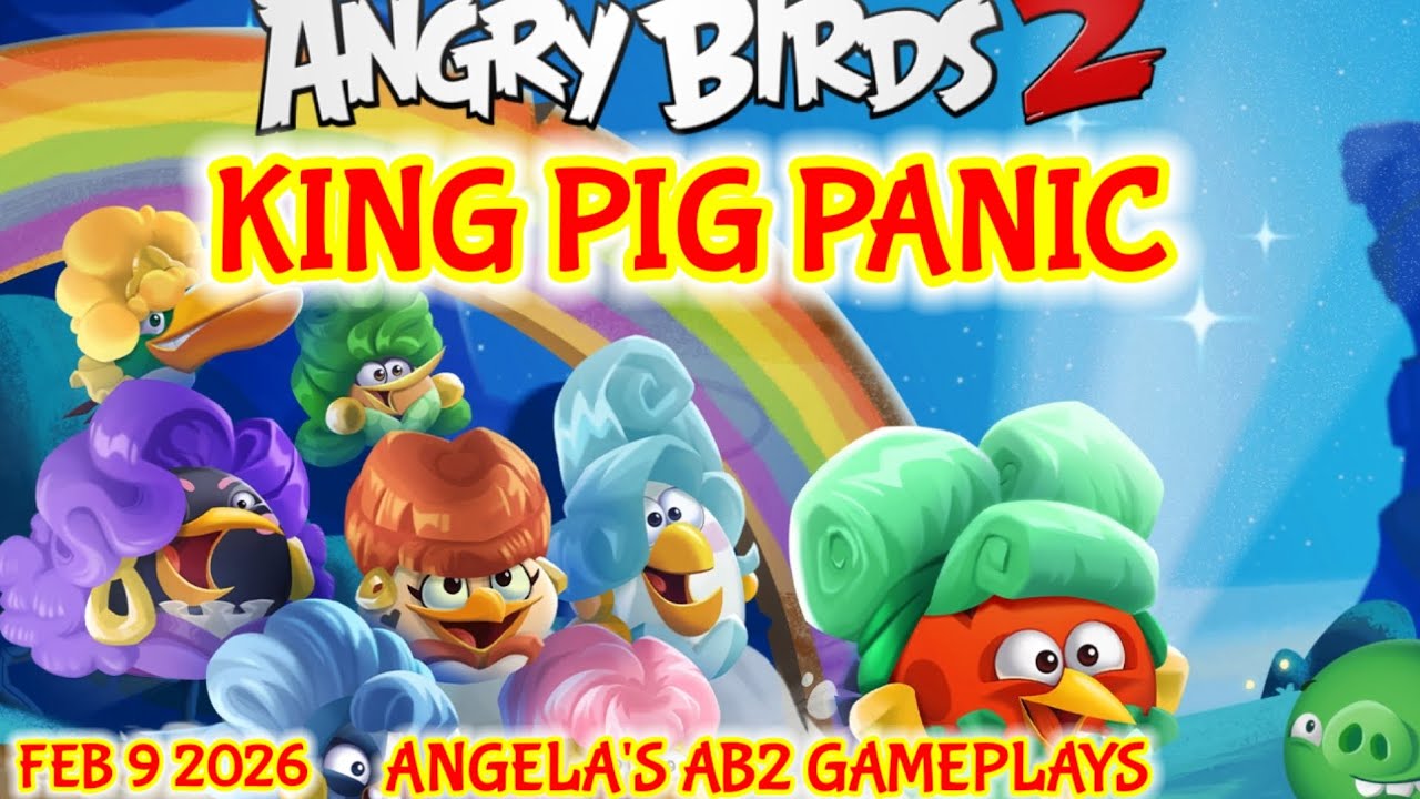 Angry birds 2 King Pig Panic 9/02/2026 - 10/02/2026
