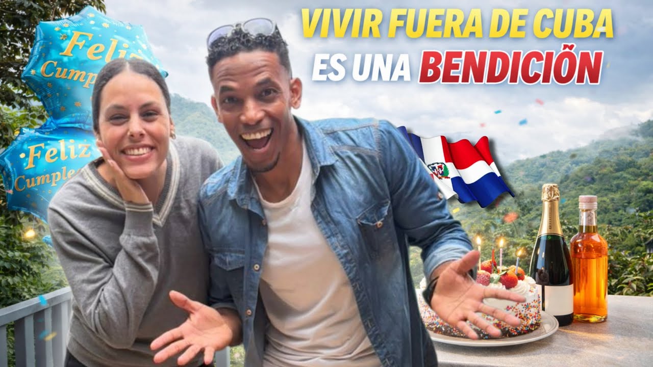 VIVIR FUERA DE CUBA ES UNA BENDICIÓN | Todo lo que pasó en el cumpleaños de Yadir 🇩🇴