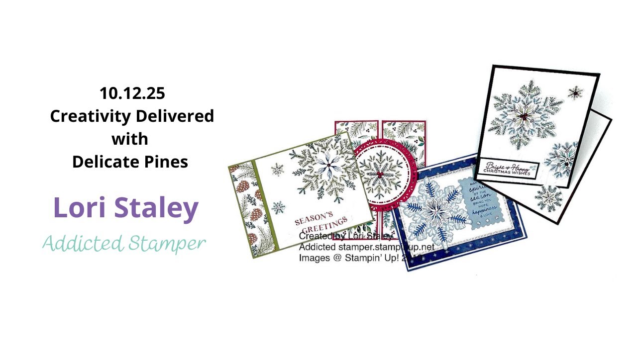 10.12.25 Delicate Pines class at home