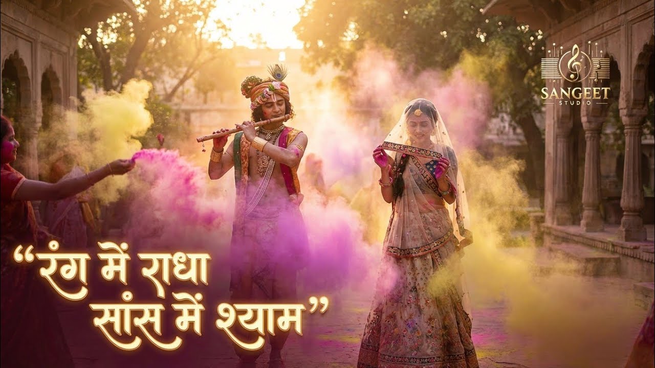 Rang Mein Radha Saans Mein Shyam | Radha Krishna Holi Special Song 