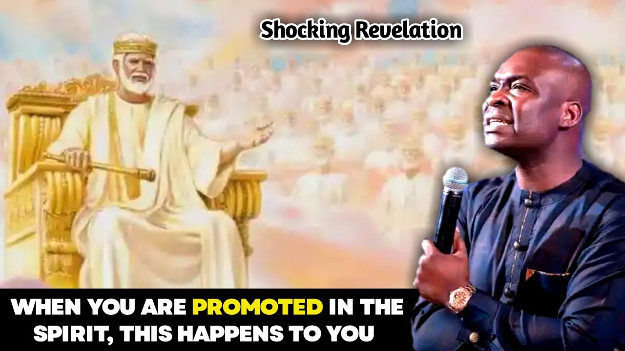 THIS HAPPENS WHEN GOD WANTS TO PROMOTE YOU. - Apostle Joshua Selman