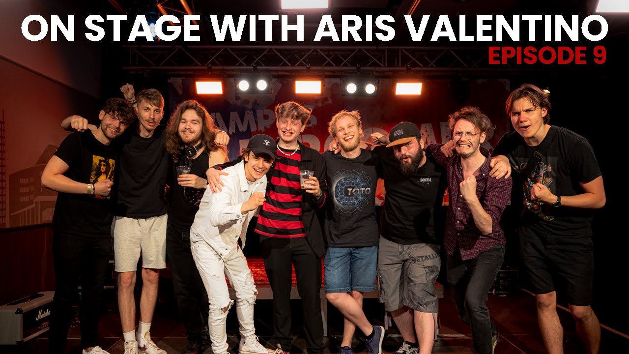 On Stage with Aris Valentino - Ruhrcomer Bandcontest (Ep.9)