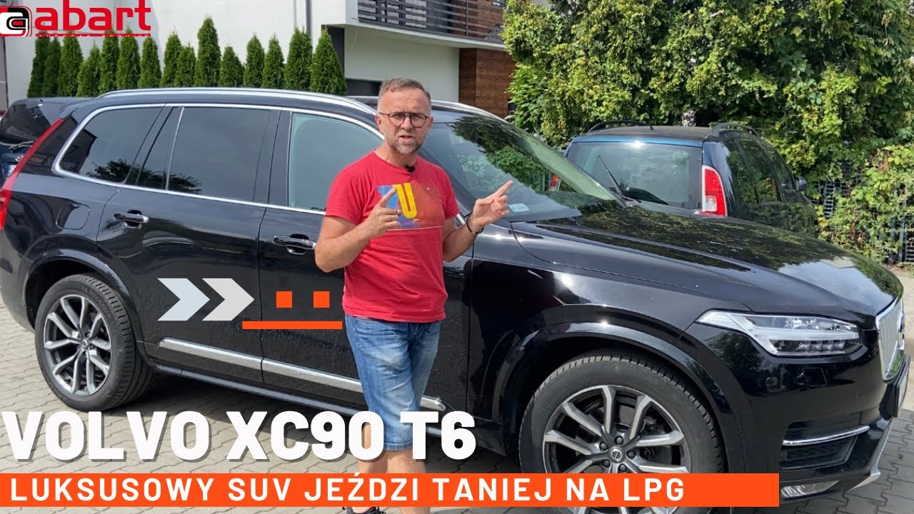Luksus Pełną Gębą za połowę ceny w Volvo XC90 T6 po montażu instalacji LPG w @AbartAutoGazSerwis