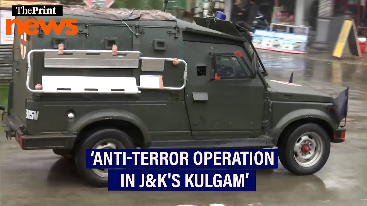 One terrorist killed in anti-terror operation in J&K's Kulgam
