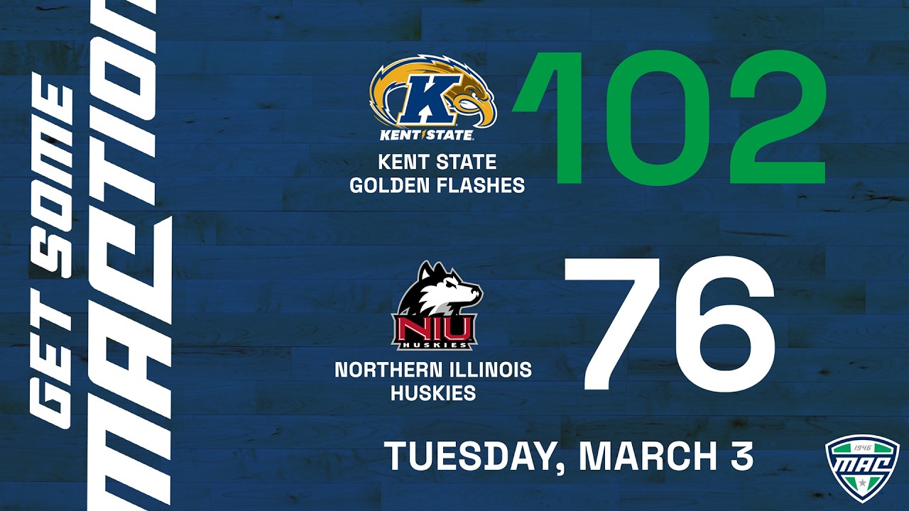 Northern Illinois Huskies vs. Kent State Golden Flashes - Condensed Game