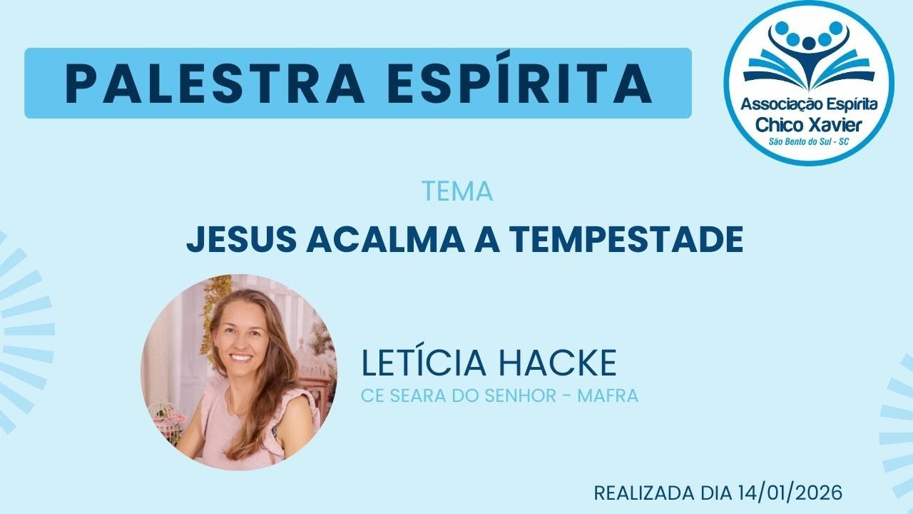 Jesus acalma a tempestade - Letícia Hacke